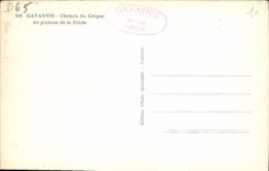 POSTAL MODERNA manera de Gavarnie del circo a la placa de Prade