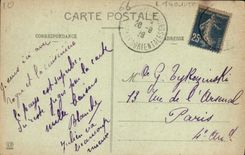 VINTAGE POSTCARD Amelie Les Bains Cancade Of the Canal De Moudony