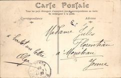 VINTAGE POSTCARD Nimes Les Bains Roman