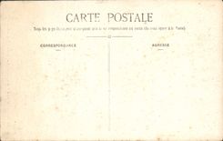 VINTAGE POSTCARD Senlis Ruins Of the Castle Henri IV Flemish Tapestry