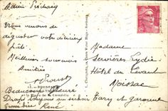 POSTAL MODERNA Burdeos y el lugar de la comedia