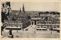 CPA Nancy L'Arc De Triomphe La Basilique Saint Epvre Et Le palais du gouvernement Vue prise de la terrasse de l'hotel 