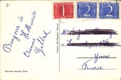 VINTAGE POSTCARD Alkmaar Holland Cheese