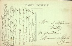 VINTAGE POSTCARD Tannay Pinnacle Of the Tower Seen On the Vineyard