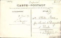 VINTAGE POSTCARD Mercues the Viaduct And the Castle