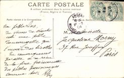 CPA Mille Bons Souhaits De La Touraine