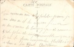 POSTAL de la VENDIMIA pesada la Virgen de Couronnee