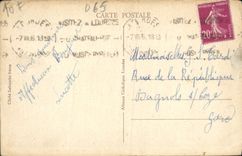 Vista pesada de la POSTAL de la VENDIMIA en la basílica y las montañas circundantes