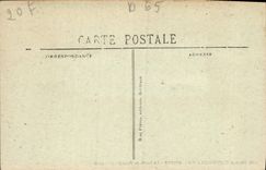 VINTAGE POSTCARD Route De Cauterets has Pierrefitte the exit of the tunnel