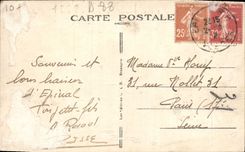 VINTAGE POSTCARD Epinal Apse Of St Maurice