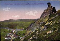 VINTAGE POSTCARD Diedolshausen Und Ruins Gutenburg Kampfe