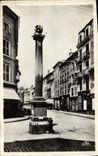 CPM Epinal La Fontaine Pinau et la rue Rualmenil
