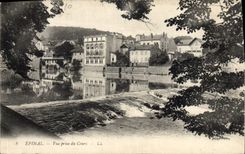 CPA Epinal Vue Prise Du Cours