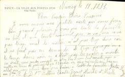 CPA Nancy La Ville Aux Portes D'Or Ville Vieille