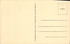 VINTAGE POSTCARD Villeneuve On Yonne the Gate De I' Eglise