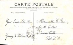 VINTAGE POSTCARD Paris Garden Of Luxembourg
