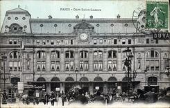 CPA Paris Gare Saint Lazare