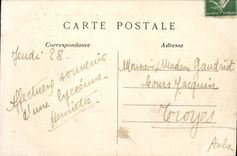 VINTAGE POSTCARD Paris View Of the Bridge Alexandre III