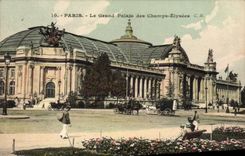 CPA Paris Le Grand Palais Des Champs Elysees