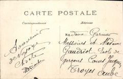 VINTAGE POSTCARD Paris the Street De Rivoli And the Garden Of Tileries