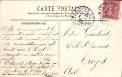 VINTAGE POSTCARD Paris the Place De I' Opera And the Station Of the Subway