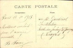 VINTAGE POSTCARD Paris the House of Commons