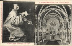 CPA La Grande Trappe La Chapelle Des Reliques Abbe de Rance Reformateur de la Trappe