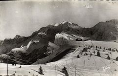 CPM St Gervais Les Bains Le Mont Blanc vu du Mont d'Arbois