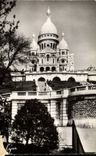 CPM Paris La Basilique Du Sacre Coeur De Montmartre vue des jardins