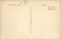 VINTAGE POSTCARD Vezelay Basilica Of the Madeleine Nave seen in width