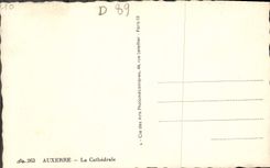 CPA Auxerre La Cathedrale
