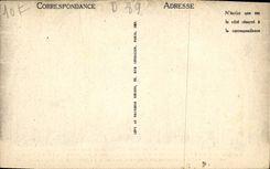 VINTAGE POSTCARD Vezelay Basilica Of the Madeleine Tympanum and archivolt of the right door of the narthex the Zacharie Annunciation