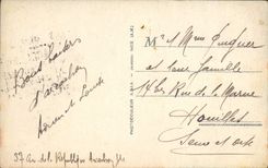 VINTAGE POSTCARD Arcachon the Boulevard Walk