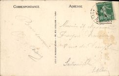 VINTAGE POSTCARD Evian Les Bains the Walk at the edge of the lake