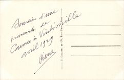 Cornisa grande de la excursión de la POSTAL de la VENDIMIA