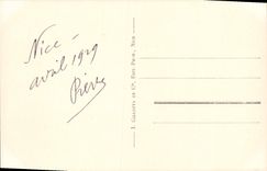 Bahía de la POSTAL de la VENDIMIA Niza de los ángeles