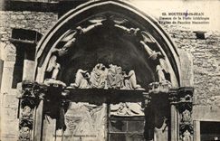 CPA Moutiers St Jean Dessus De La Porte Interieure de l'eglise de l'ancien monastere