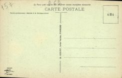 POSTAL Estrasburgo de la VENDIMIA el Madonna de la puerta grande