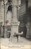 VINTAGE POSTCARD Lyon Basilica ND De Fourviere Stoup Out of Yellow Onyx Of Africa