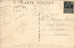 VINTAGE POSTCARD Lyon Hospital De I' Antiquaille Crypt Of the Vault Of Pothin Saint