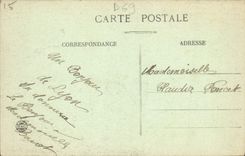 VINTAGE POSTCARD Lyon Bridge Of the Law courts And Slope De Fourviere