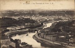 VINTAGE POSTCARD Lyon View De Vaise