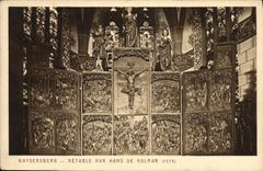 CPA Kaysersberg Retable Par Hans De Colmar