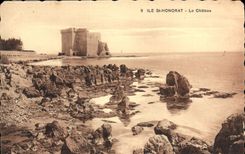 CPA Ile St Honorat Le Chateau