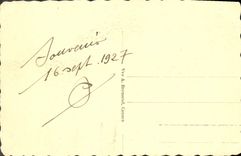 VINTAGE POSTCARD Cannes View