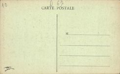 VINTAGE POSTCARD Strasbourg the Cathedral Tympanum Of the Large Gate