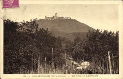 VINTAGE POSTCARD High Koeniosbourg Seen from Of St Hippolyte