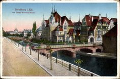 VINTAGE POSTCARD Strasburg