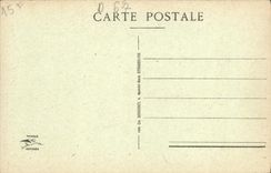 POSTAL Estrasburgo de la VENDIMIA la columna de los ángeles