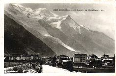 CPA Chamonix Mont Blanc Le Mont Blanc